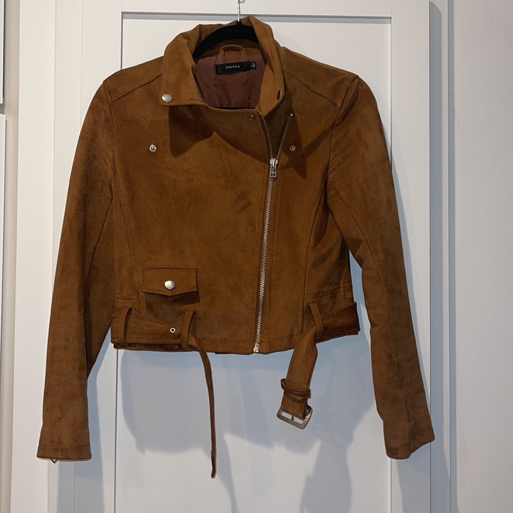 Tan Suede Women's Jacket